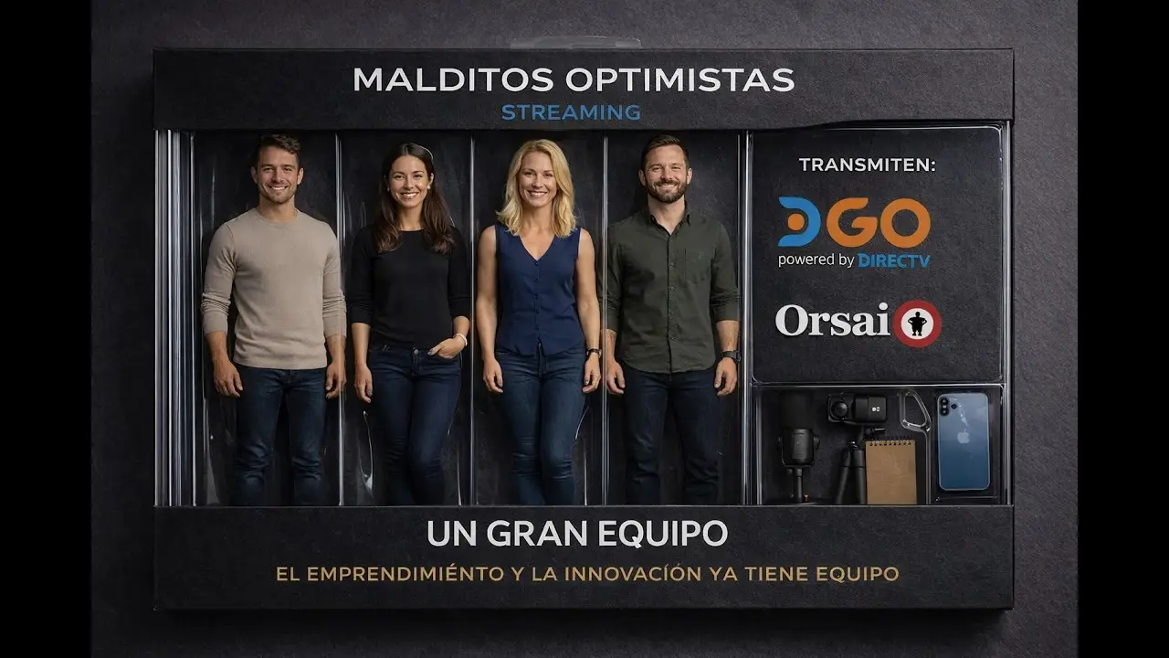 Malditos Optimistas 2026: el primer noticiero del emprendimiento y la innovación de Latinoamérica